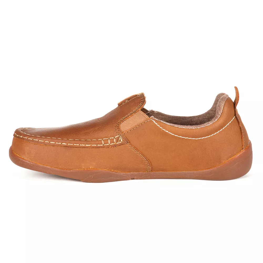Georgia Boots Cedar Falls Men's Moc-Toe Slip-On Shoes - Image 3
