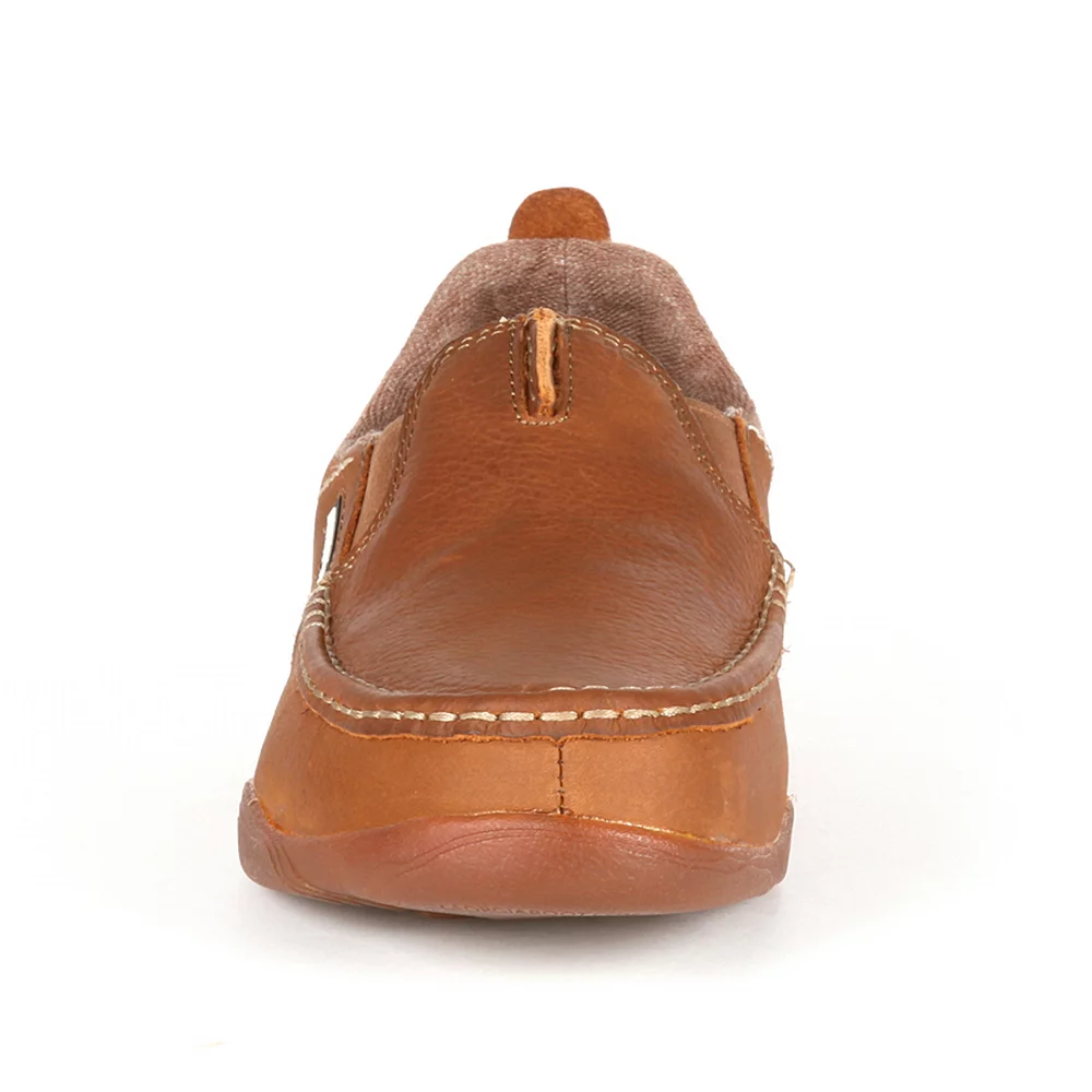 Georgia Boots Cedar Falls Men's Moc-Toe Slip-On Shoes - Image 4