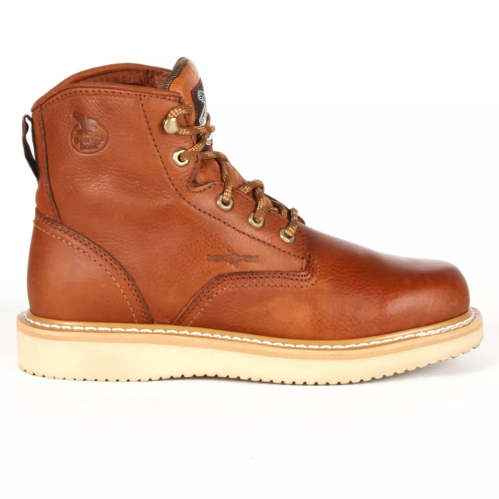 Georgia Boots Men's 6-in. Wedge Work Boots - Image 2