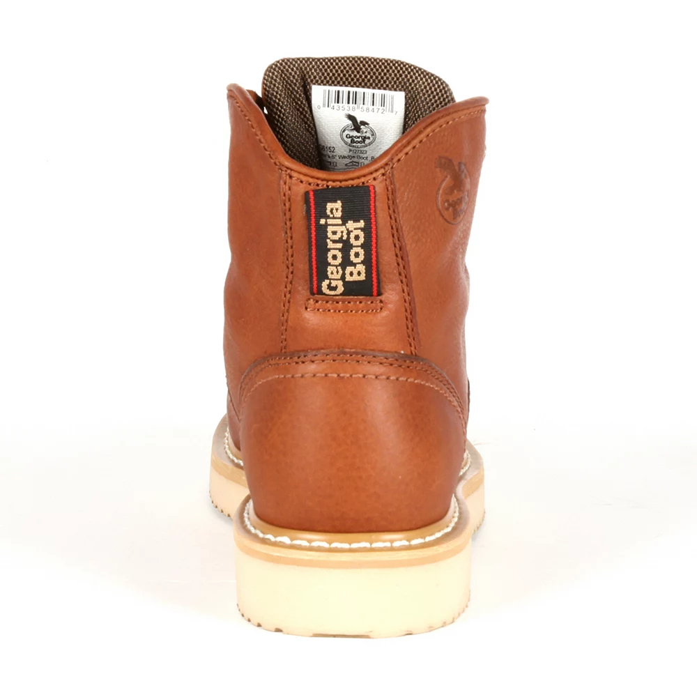 Georgia Boots Men's 6-in. Wedge Work Boots - Image 5