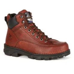 Georgia Boots Eagle Light Wide Load Men's 6-in. Steel-Toe Work Boots
