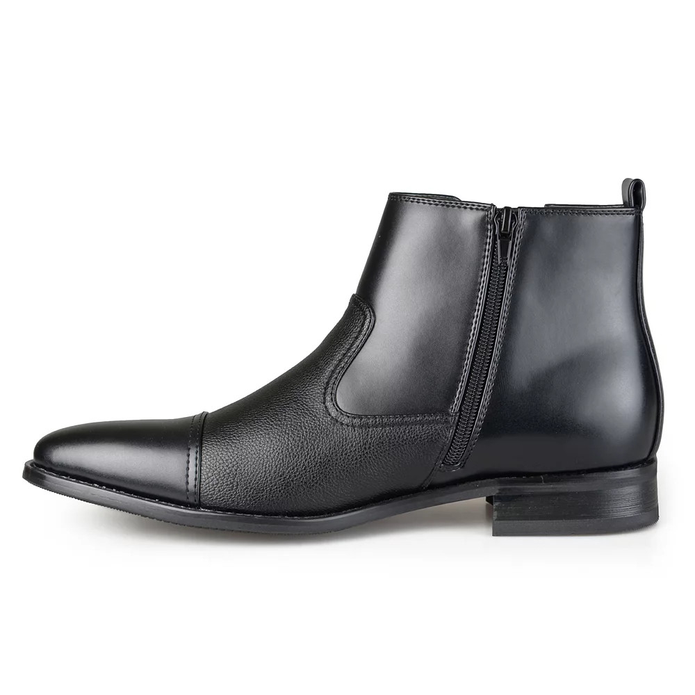 Vance Co. Alex Men's Cap-Toe Dress Boots - Image 2