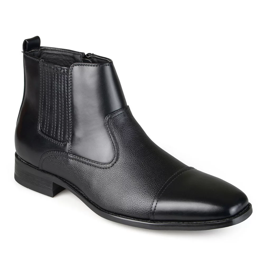 Vance Co. Alex Men's Cap-Toe Dress Boots