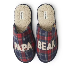 Men's Dearfoams Papa Bear Scuff Slippers