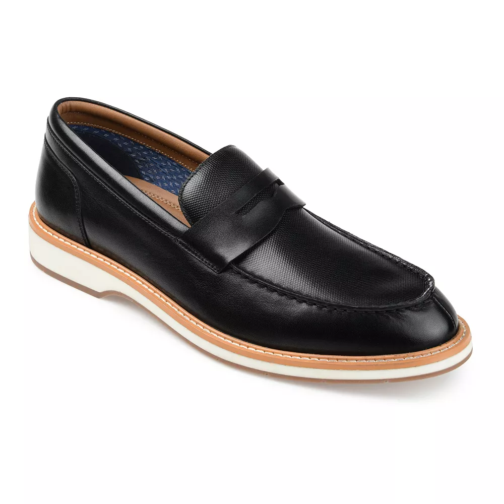 Thomas & Vine Watkins Men's Leather Penny Loafers
