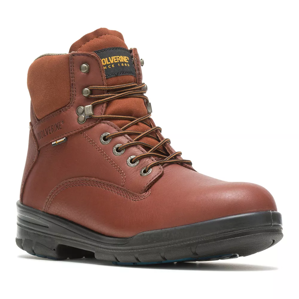 Wolverine Durashocks 6-Inch Men's Leather Work Boots