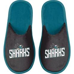 Men's FOCO San Jose Sharks Scuff Slide Slippers