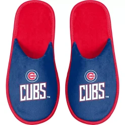 Men's FOCO Chicago Cubs Scuff Slide Slippers