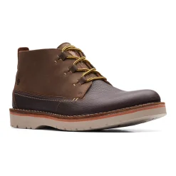Clarks® Eastford Men's Leather Ankle Boots