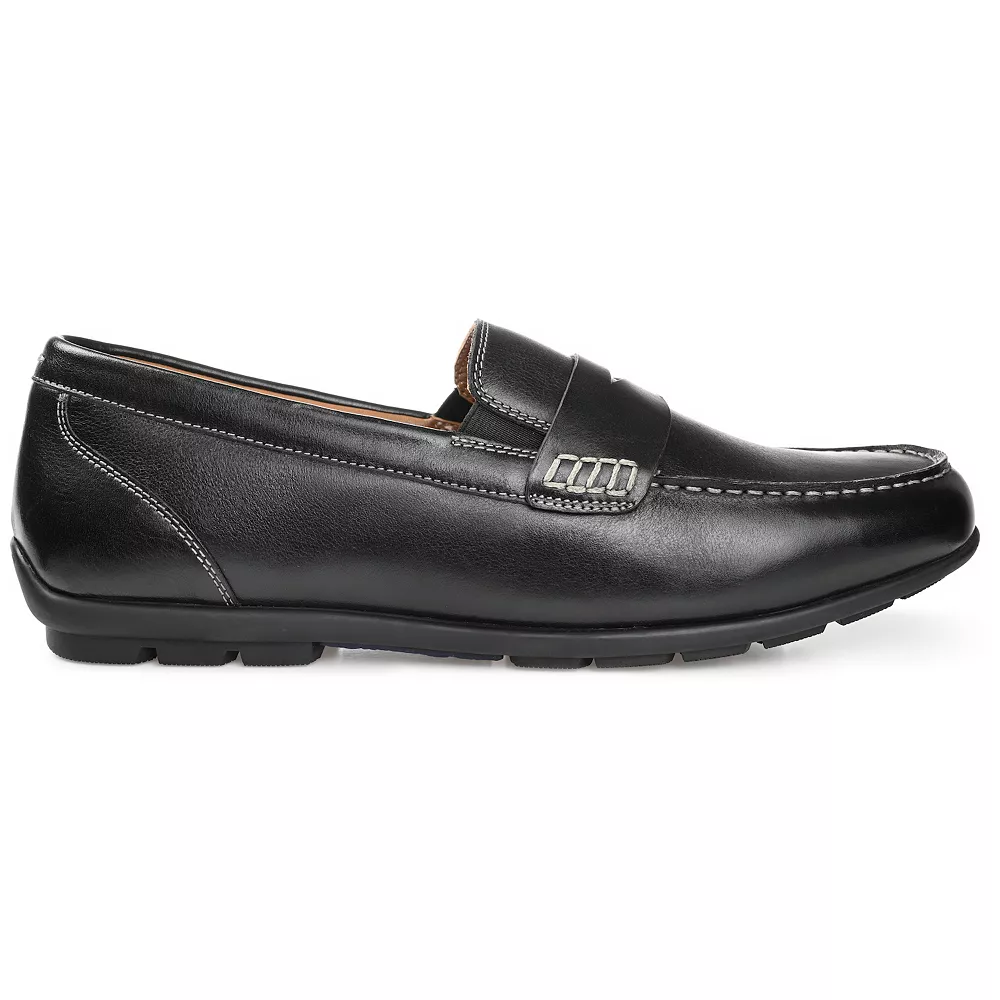 Thomas & Vine Woodrow Driving Men's Leather Dress Loafers - Image 2