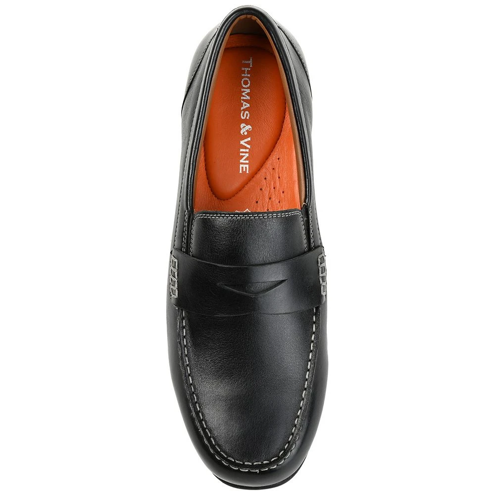 Thomas & Vine Woodrow Driving Men's Leather Dress Loafers - Image 4