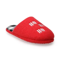 Sonoma Goods For Life Men's Jammies For Your FamiliesĀ® Ho! Ho! Ho! Slippers