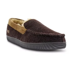 Men's Eddie Bauer Simulated Wool Moccasin Slippers