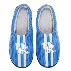 Men's FOCO Royal Kentucky Wildcats Team Stripe Memory Foam Slide Slippers