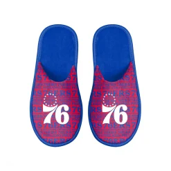 Men's FOCO Philadelphia 76ers Scuff Logo Slide Slippers