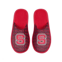 Men's FOCO NC State Wolfpack Scuff Logo Slide Slippers