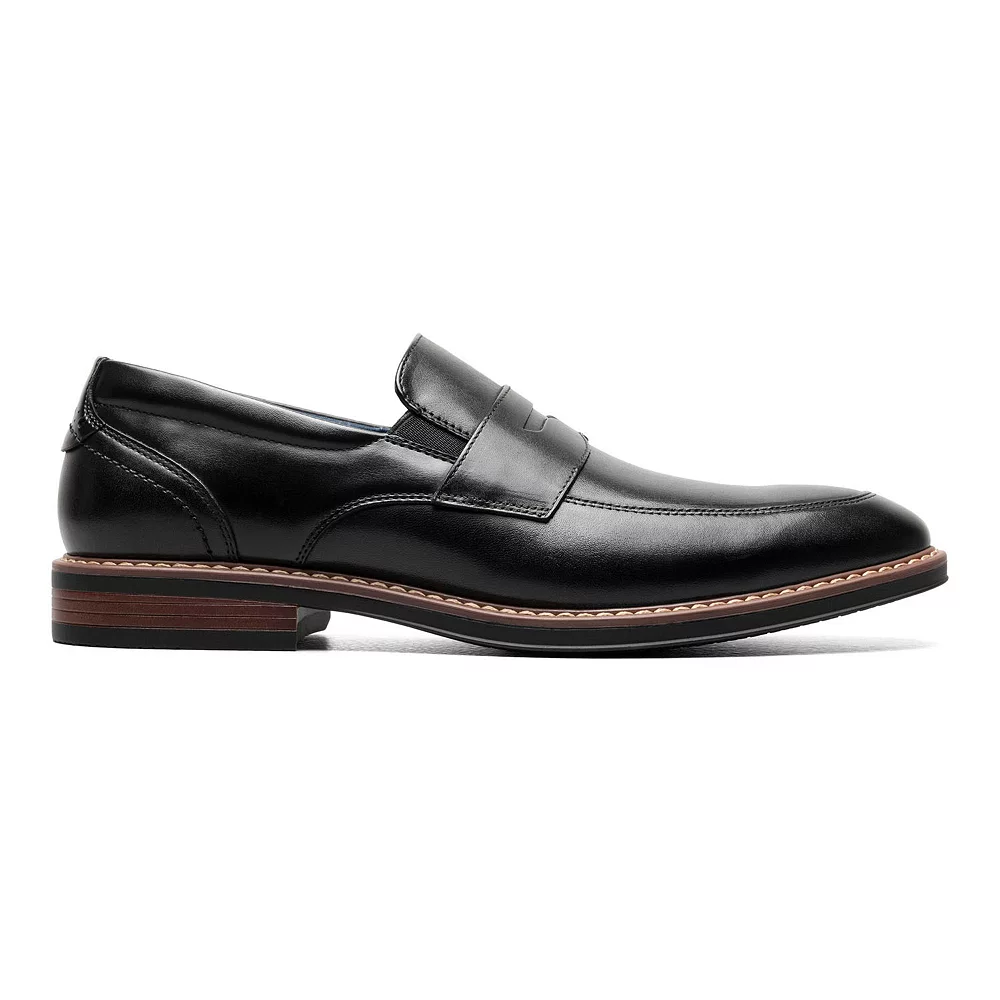 Nunn Bush® Centro Flex Penny Men's Leather Oxford Dress Shoes - Image 2